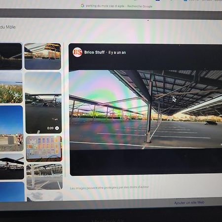 Studio Cap D Agde Vue Port Екстериор снимка